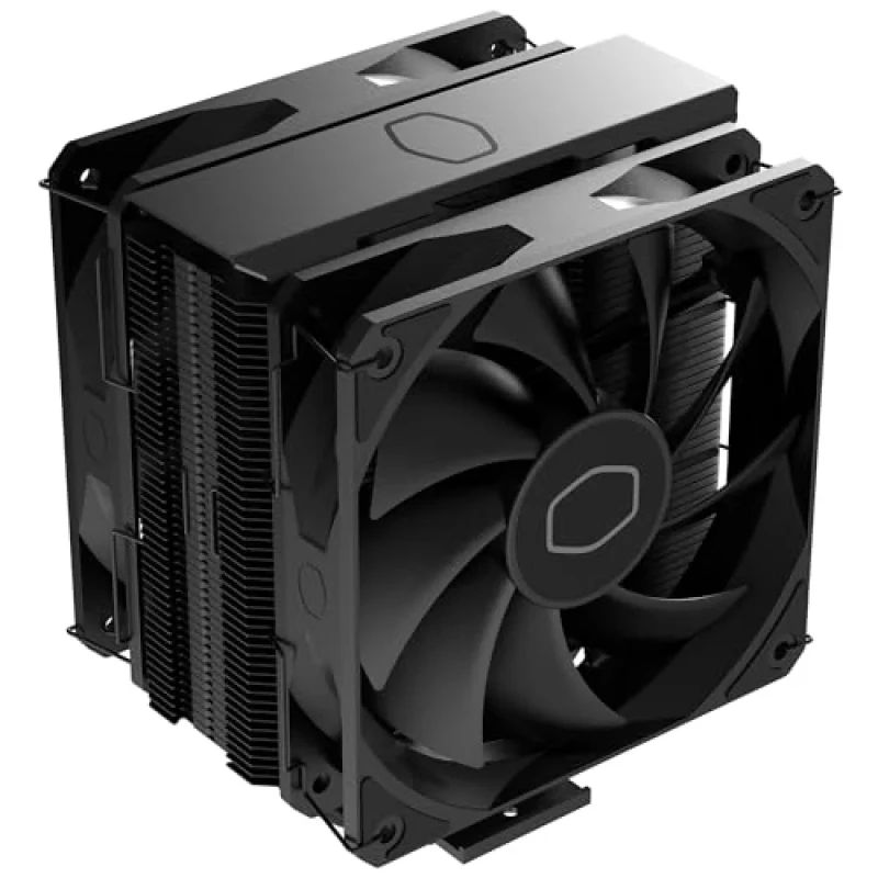 Cooler Master Hyper 212 Black X Duo - 690 - 2500 RPM, 32.8 dB, Black color, Air cooler - Featured Image