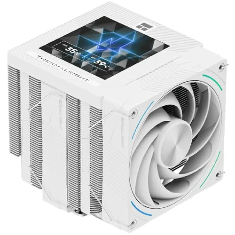 Thermalright Phantom Spirit 120 Vision SNOW - 2150 RPM, 36 dB, White color, Air cooler - Featured Image