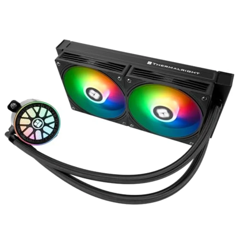 Thermalright Aqua Elite ARGB V6 - 2000 RPM, 29.8 dB, Black color, AIO Watercooler, 240mm radiator - Featured Image