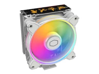 Cooler Master Hyper 212 Halo SF6 Ryu - 650 - 2050 RPM, 27 dB, White/Orange color, Air cooler