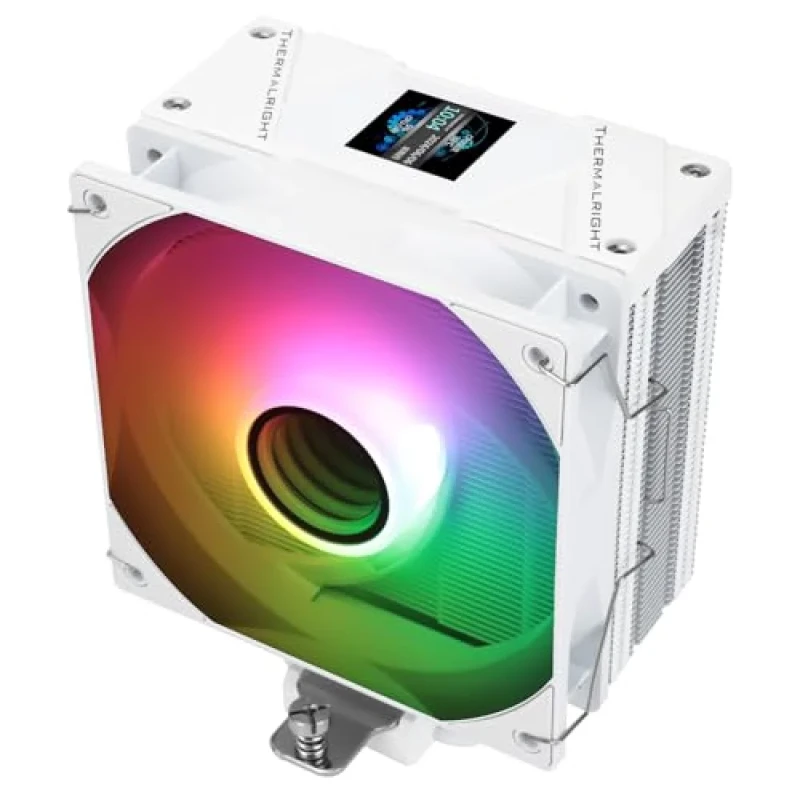Thermalright Assassin Spirit 120 Vision ARGB - 1500 RPM, 25.6 dB, White color, Air cooler - Featured Image