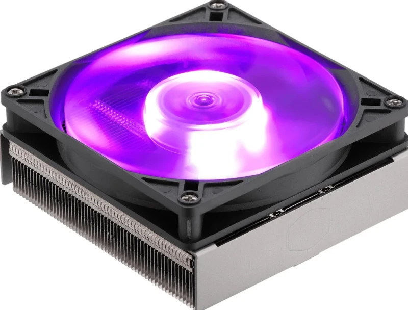 Cooler Master MasterAIR G200P - 800 - 2000 RPM, 6 - 28 dB, Black/Silver color, Air cooler - Featured Image