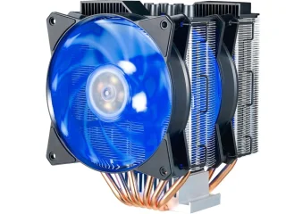 Cooler Master MasterAir MA620P - 600 - 1800 RPM, 31 dB, Black/Silver color, Air cooler