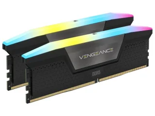 Corsair Vengeance RGB 16 GB - 2 x 8GB, DDR5 288-pin DIMM, 5200MT/s, CL40, Black / Gray color
