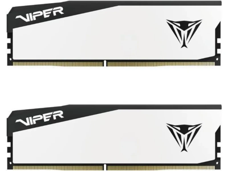 Patriot Viper Elite 5 32 GB - 2 x 16GB, DDR5 288-pin DIMM, 6000MT/s, CL30, White color - Featured Image