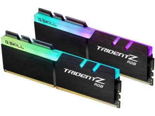G.Skill Trident Z RGB 32 GB - 2 x 16GB, DDR4 288-pin DIMM, 3600MT/s, CL18, Black color
