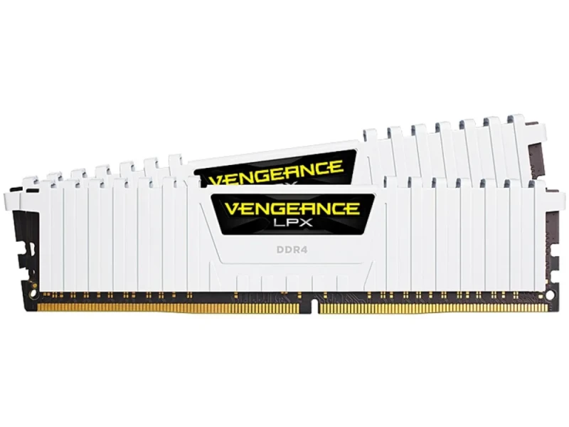 Corsair Vengeance LPX 16 GB - 2 x 8GB, DDR4 288-pin DIMM, 3000MT/s, CL16, White color - Featured Image