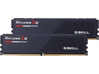 G.Skill Ripjaws S5 32 GB - 2 x 16GB, DDR5 288-pin DIMM, 6400MT/s, CL32, Black color