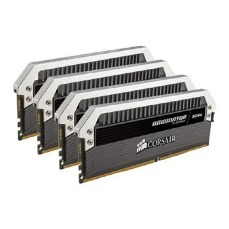 Corsair Dominator Platinum 64 GB - 4 x 16GB, DDR4 288-pin DIMM, 3200MT/s, CL16, Black / Silver color - Featured Image