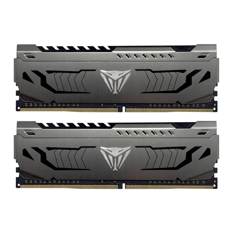 Patriot Viper Steel 32 GB - 2 x 16GB, DDR4 288-pin DIMM, 3600MT/s, CL18, Silver / Black color - Featured Image