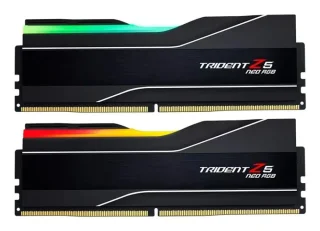 G.Skill Trident Z5 Neo RGB 32 GB - 2 x 16GB, DDR5 288-pin DIMM, 6000MT/s, CL26, Black color