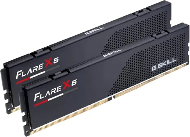 G.Skill Flare X5 128 GB - 2 x 64GB, DDR5 288-pin DIMM, 6000MT/s, CL32, Black color - Featured Image