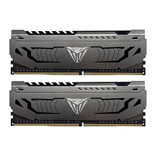 Patriot Viper Steel 16 GB - 2 x 8GB, DDR4 288-pin DIMM, 3600MT/s, CL17, Silver / Black color
