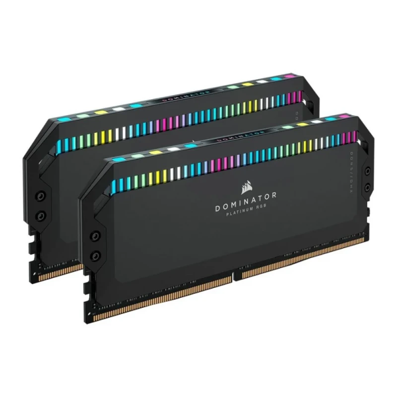 Corsair Dominator Platinum RGB 64 GB - 2 x 32GB, DDR5 288-pin DIMM, 5200MT/s, CL40, Black color - Featured Image