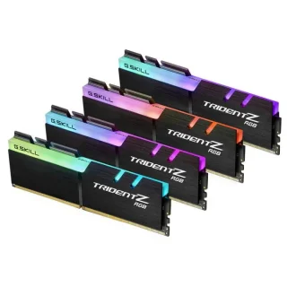 G.Skill Trident Z RGB 32 GB - 4 x 8GB, DDR4 288-pin DIMM, 3200MT/s, CL16, Black color