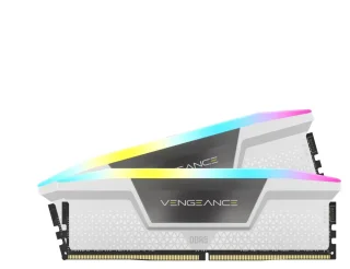 Corsair Vengeance RGB 32 GB - 2 x 16GB, DDR5 288-pin DIMM, 6000MT/s, CL40, White color