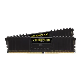 Corsair Vengeance LPX 16 GB - 2 x 8GB, DDR4 288-pin DIMM, 3200MT/s, CL16, Black color