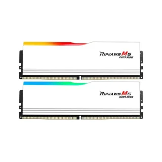 G.Skill Ripjaws M5 Neo RGB 32 GB - 2 x 16GB, DDR5 288-pin DIMM, 6000MT/s, CL36, White color