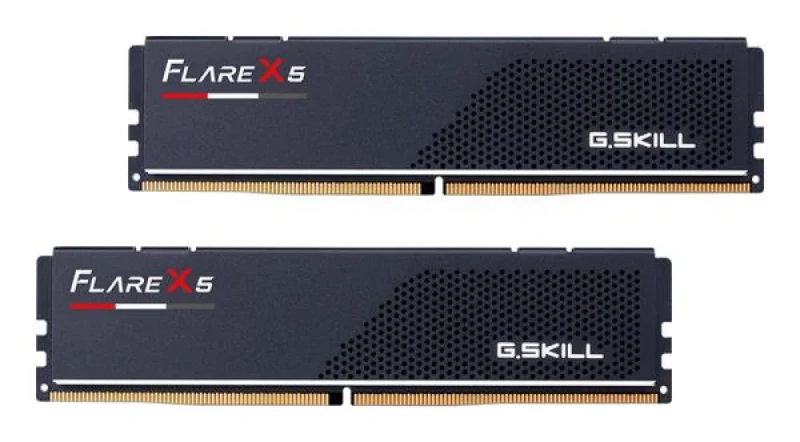 G.Skill Flare X5 64 GB - 2 x 32GB, DDR5 288-pin DIMM, 6000MT/s, CL28, Black color - Featured Image