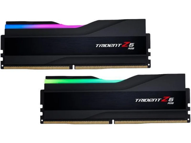 G.Skill Trident Z5 RGB 64 GB - 2 x 32GB, DDR5 288-pin DIMM, 6000MT/s, CL30, Black color - Featured Image