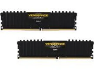 Corsair Vengeance LPX 32 GB - 2 x 16GB, DDR4 288-pin DIMM, 2666MT/s, CL16, Black / Yellow color