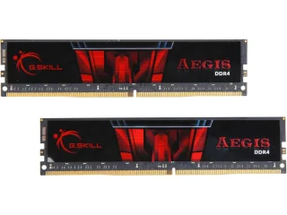 G.Skill Aegis 32 GB - 2 x 16GB, DDR4 288-pin DIMM, 3000MT/s, CL16, Red / Black color
