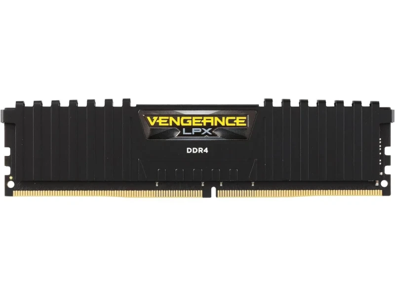 Corsair Vengeance LPX 16 GB - 1 x 16GB, DDR4 288-pin DIMM, 3000MT/s, CL16, Black color - Featured Image