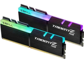 G.Skill Trident Z RGB 32 GB - 2 x 16GB, DDR4 288-pin DIMM, 3600MT/s, CL16, Black color