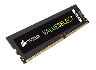 Corsair ValueSelect 16 GB - 1 x 16GB, DDR4 288-pin DIMM, 2666MT/s, CL18, Black color