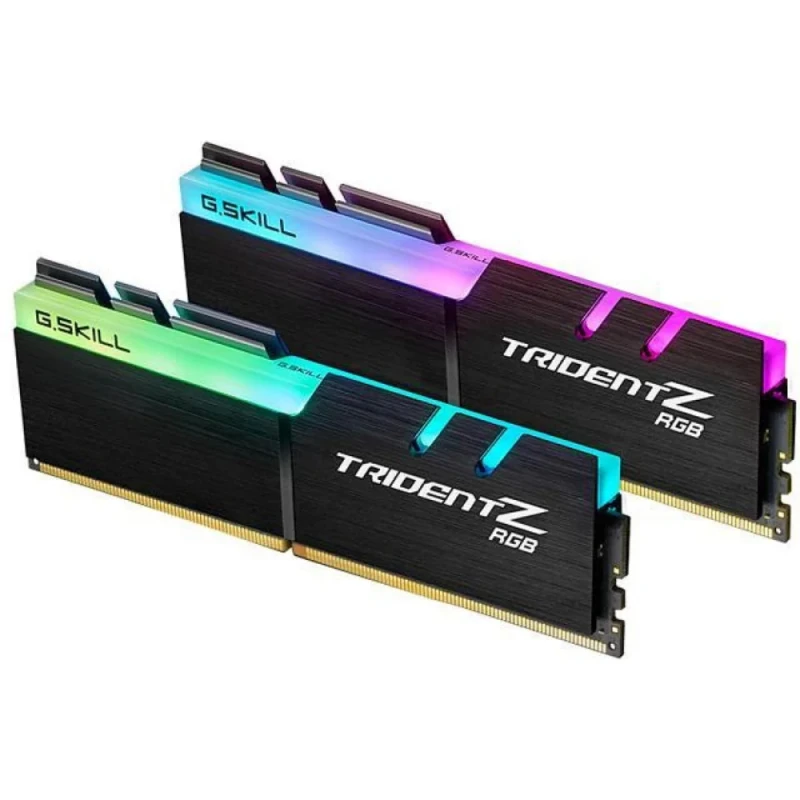 G.Skill Trident Z RGB 32 GB - 2 x 16GB, DDR4 288-pin DIMM, 3200MT/s, CL16, Black color - Featured Image