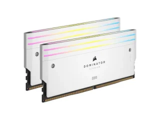 Corsair Dominator Titanium 48 GB - 2 x 24GB, DDR5 288-pin DIMM, 7200MT/s, CL36, White color