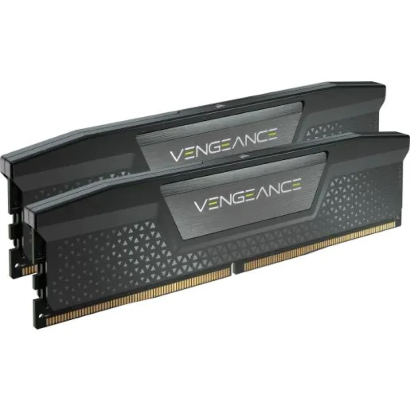 Corsair Vengeance RGB 48 GB - 2 x 24GB, DDR5 288-pin DIMM, 6000MT/s, CL36, Black / Silver color - Featured Image