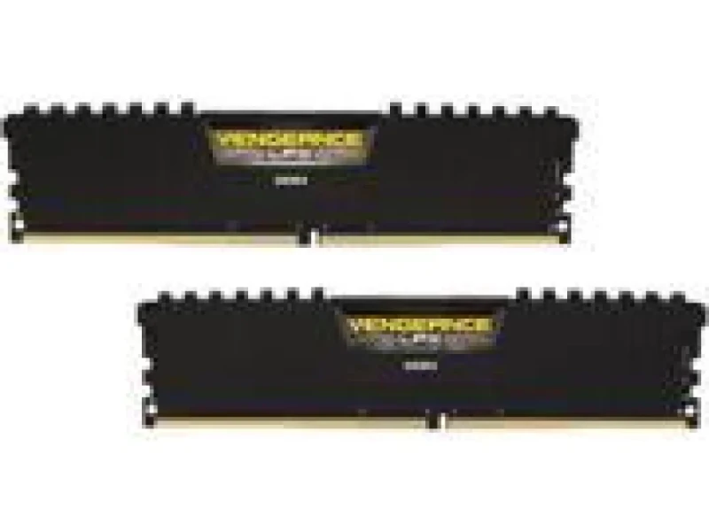 Corsair Vengeance LPX 16 GB - 2 x 8GB, DDR4 288-pin DIMM, 2666MT/s, CL16, Black / Yellow color - Featured Image