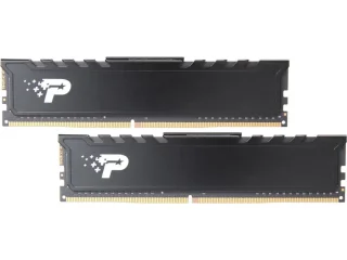 Patriot Signature Premium 16 GB - 2 x 8GB, DDR4 288-pin DIMM, 2666MT/s, CL19, Black color