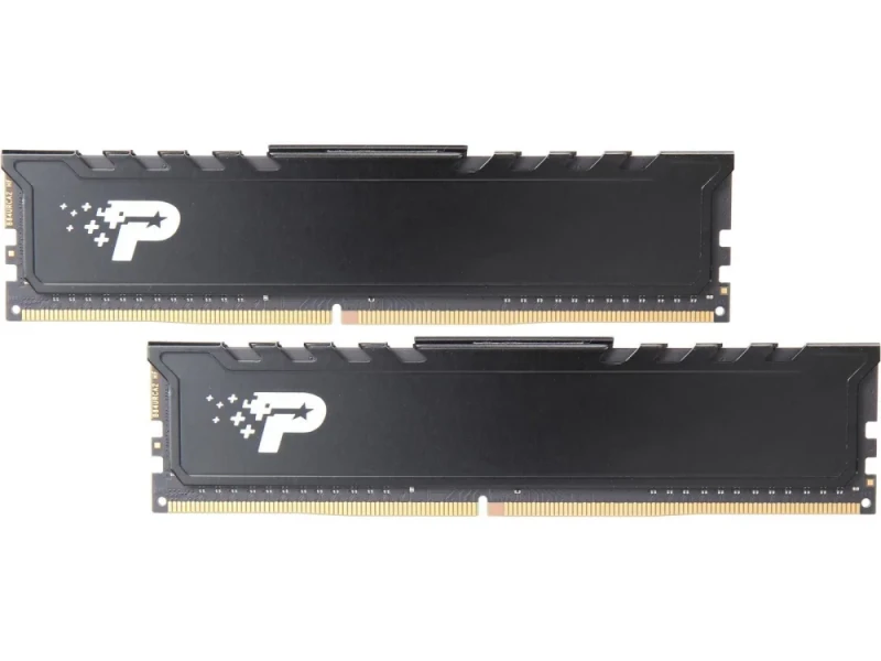 Patriot Signature Premium 16 GB - 2 x 8GB, DDR4 288-pin DIMM, 2666MT/s, CL19, Black color - Featured Image