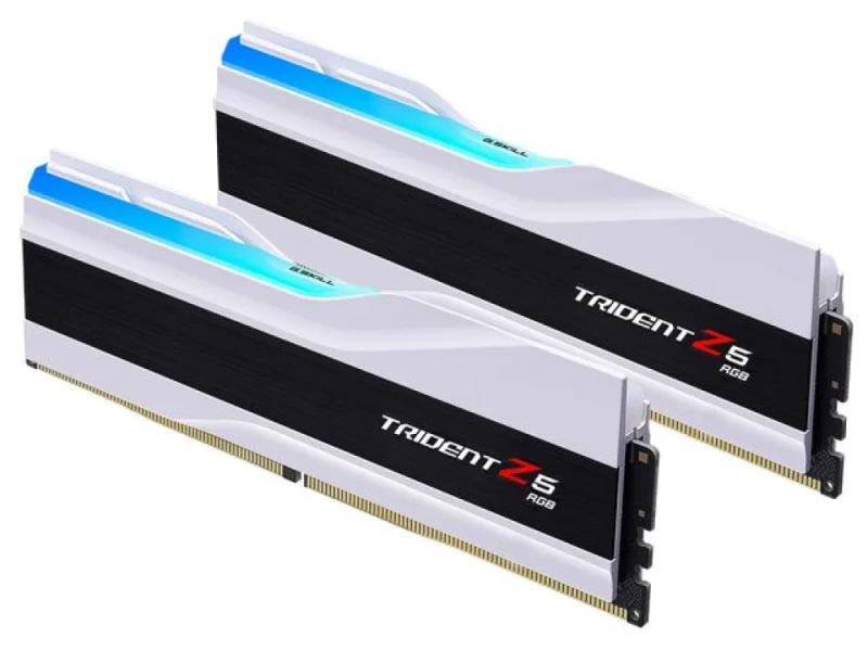 G.Skill Trident Z5 RGB 48 GB - 2 x 24GB, DDR5 288-pin DIMM, 8400MT/s, CL40, White color - Featured Image