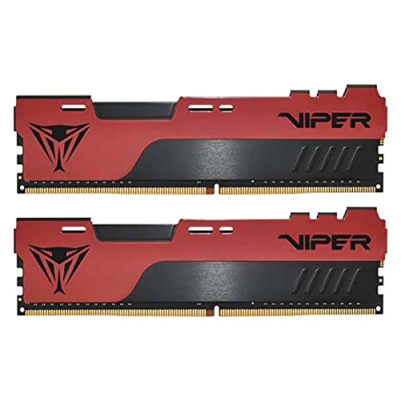 Patriot Viper Elite II 32 GB - 2 x 16GB, DDR4 288-pin DIMM, 3200MT/s, CL18, Red / Black color - Featured Image