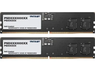 Patriot Signature Line 32 GB - 2 x 16GB, DDR5 288-pin DIMM, 4800MT/s, CL40, Black color
