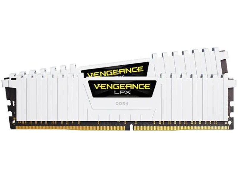 Corsair Vengeance LPX 16 GB - 2 x 8GB, DDR4 288-pin DIMM, 3200MT/s, CL16, White color - Featured Image