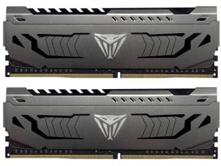 Patriot Viper Steel 16 GB - 2 x 8GB, DDR4 288-pin DIMM, 3600MT/s, CL18, Gray color