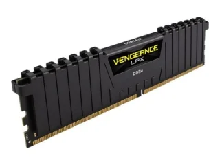 Corsair Vengeance LPX 16 GB - 1 x 16GB, DDR4 288-pin DIMM, 2666MT/s, CL16, Black / Yellow color