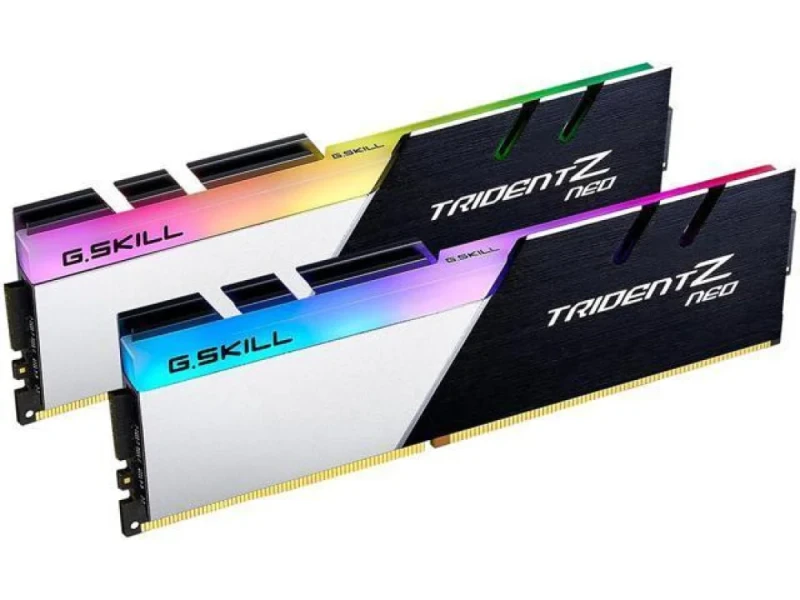 G.Skill Trident Z Neo 32 GB - 2 x 16GB, DDR4 288-pin DIMM, 3600MT/s, CL18, Black / Silver color - Featured Image