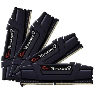 G.Skill Ripjaws V 128 GB - 4 x 32GB, DDR4 288-pin DIMM, 3600MT/s, CL18, Black color