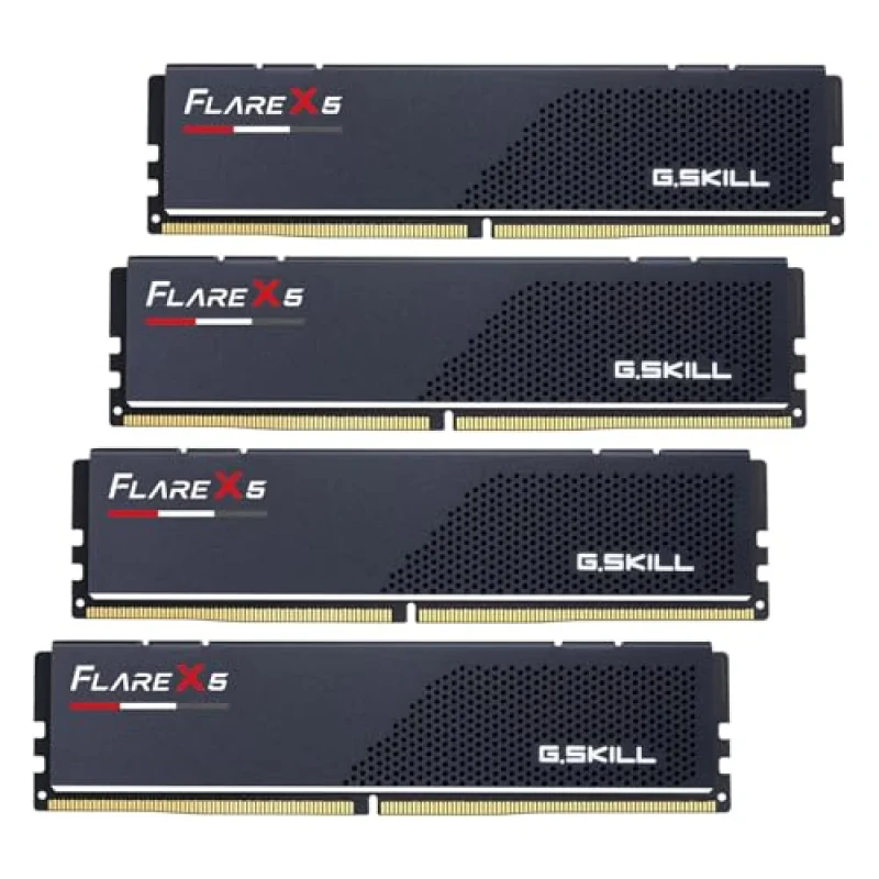 G.Skill Flare X5 256 GB - 4 x 64GB, DDR5 288-pin DIMM, 6000MT/s, CL36, Black color - Featured Image