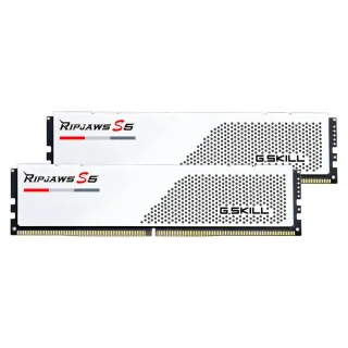 G.Skill Ripjaws S5 32 GB - 2 x 16GB, DDR5 288-pin DIMM, 5600MT/s, CL36, White color