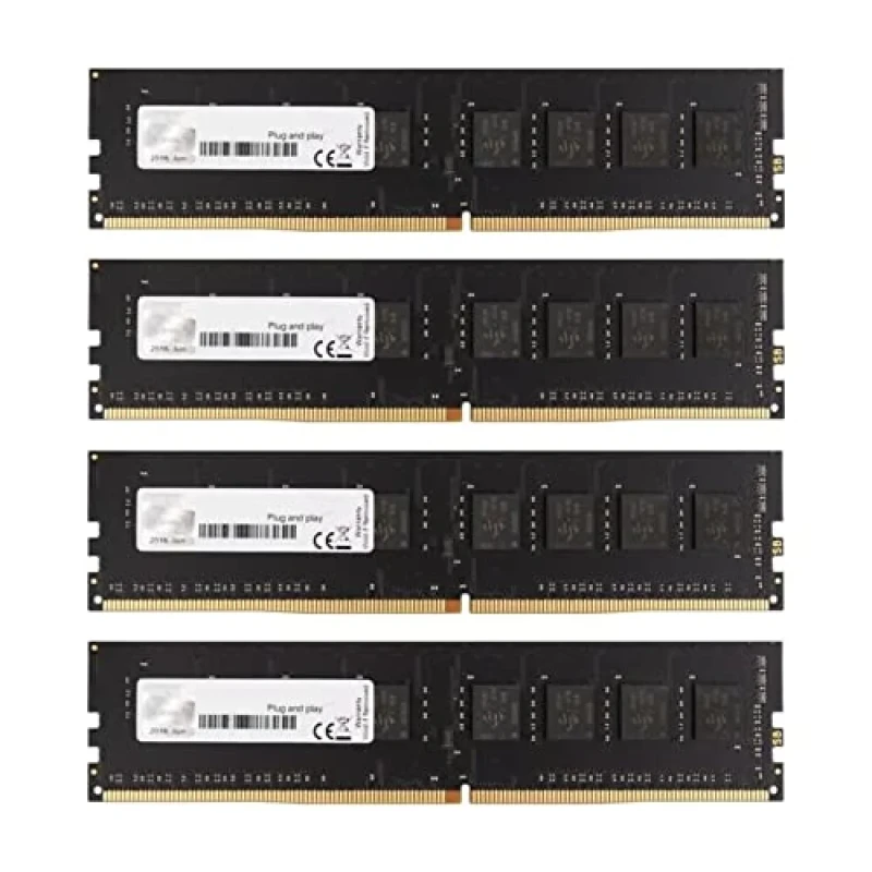 G.Skill Value 16 GB - 4 x 4GB, DDR4 288-pin DIMM, 2133MT/s, CL15, Black color - Featured Image