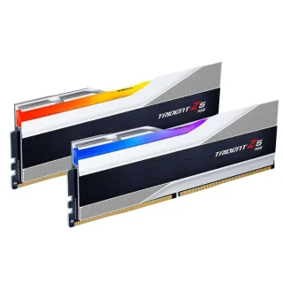 G.Skill Trident Z5 RGB 32 GB - 2 x 16GB, DDR5 288-pin DIMM, 5600MT/s, CL36, Silver / Black color