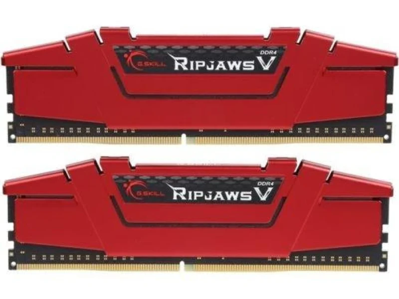 G.Skill Ripjaws V 16 GB - 2 x 8GB, DDR4 288-pin DIMM, 3200MT/s, CL16, Red color - Featured Image