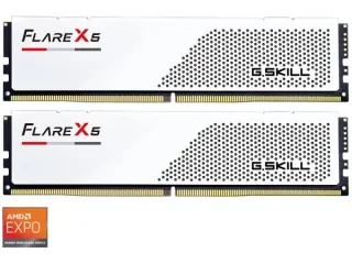 G.Skill Flare X5 64 GB - 2 x 32GB, DDR5 288-pin DIMM, 6000MT/s, CL28, White color