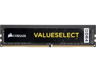 Corsair ValueSelect 8 GB - 1 x 8GB, DDR4 288-pin DIMM, 2666MT/s, CL18, Black / Yellow color